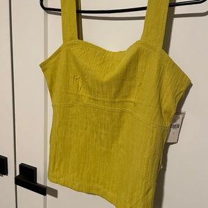 🆕 NWT Anthropologie Callie Side Button Tank